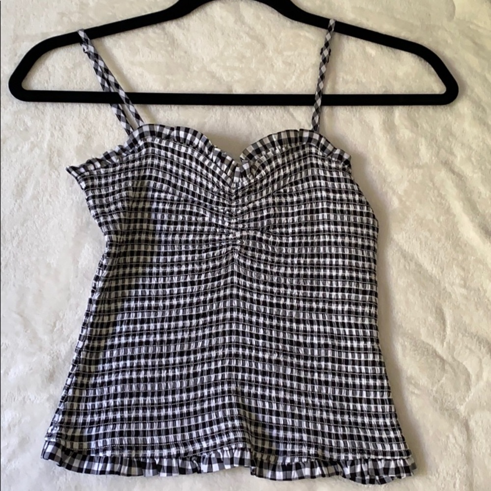 BB DAKOTA GINGHAM TANK